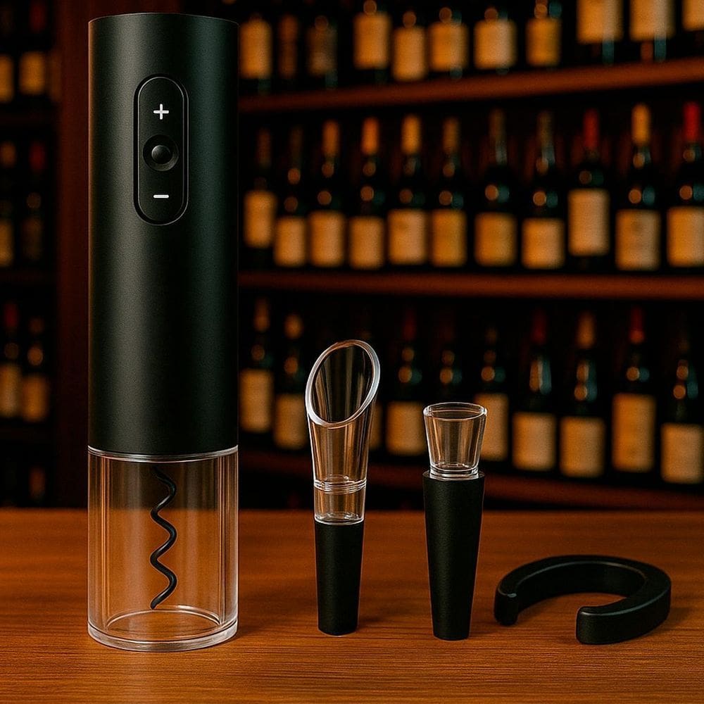 Abridor De Vinho Prático Ideal Para Todas As Idades