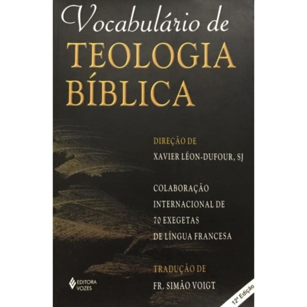 Vocabulario De Teologia Biblica - 11A Ed
