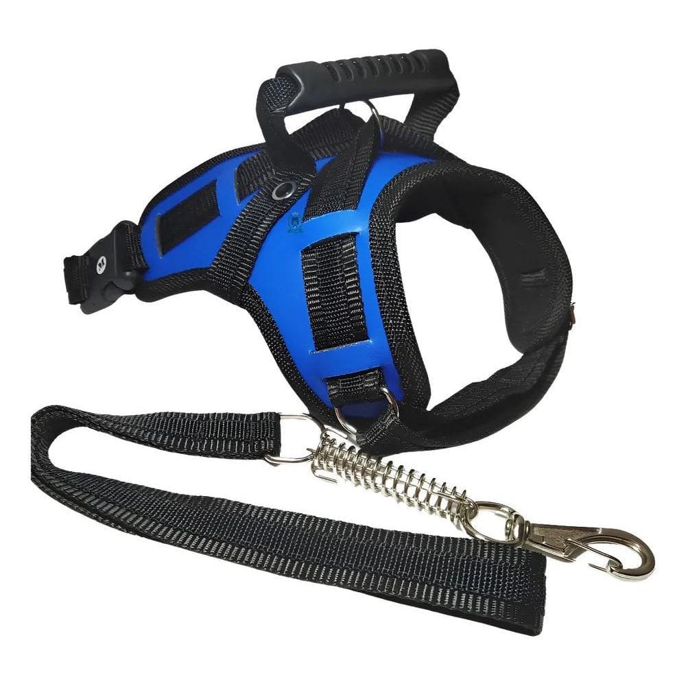 Coleira Pra Cachorro Com Guia Pitbull Pastor A Rosa-Chiclete