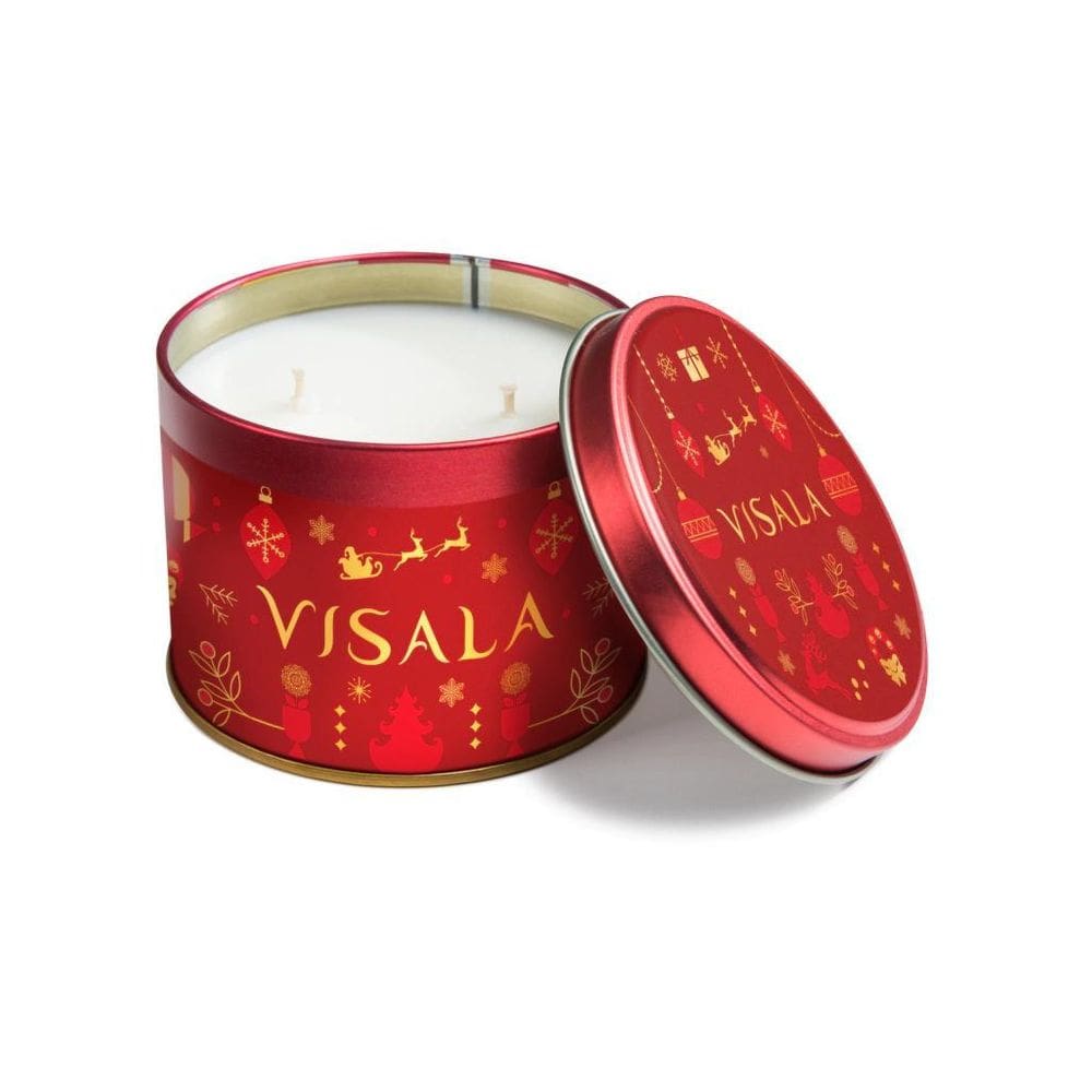 Vela Aromatizante Natal Lata 400G- Visala
