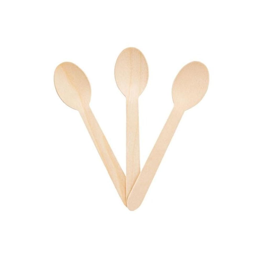 Colher De Madeira Ecológico Embalado 1A1 20Cx C/50Und Talge