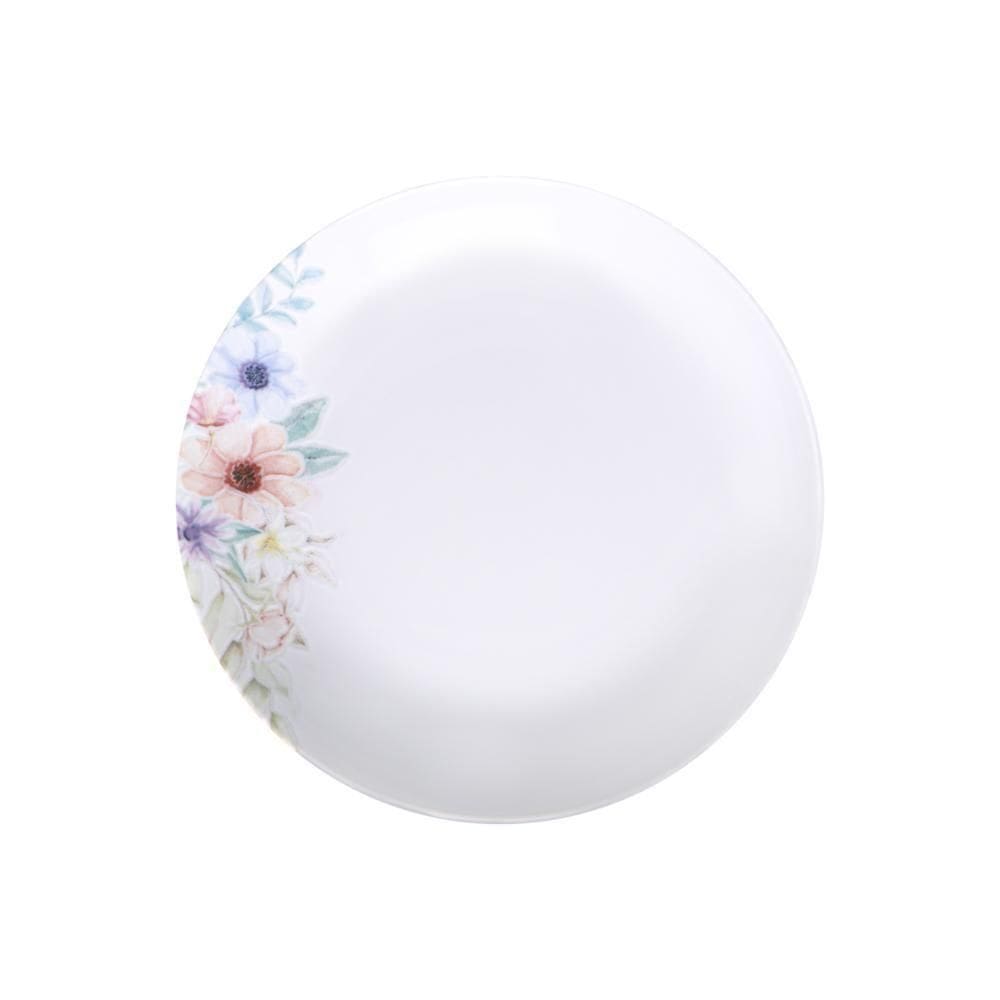 Prato Fundo Tramontina Floratta Em Porcelana Decorada 22 Cm