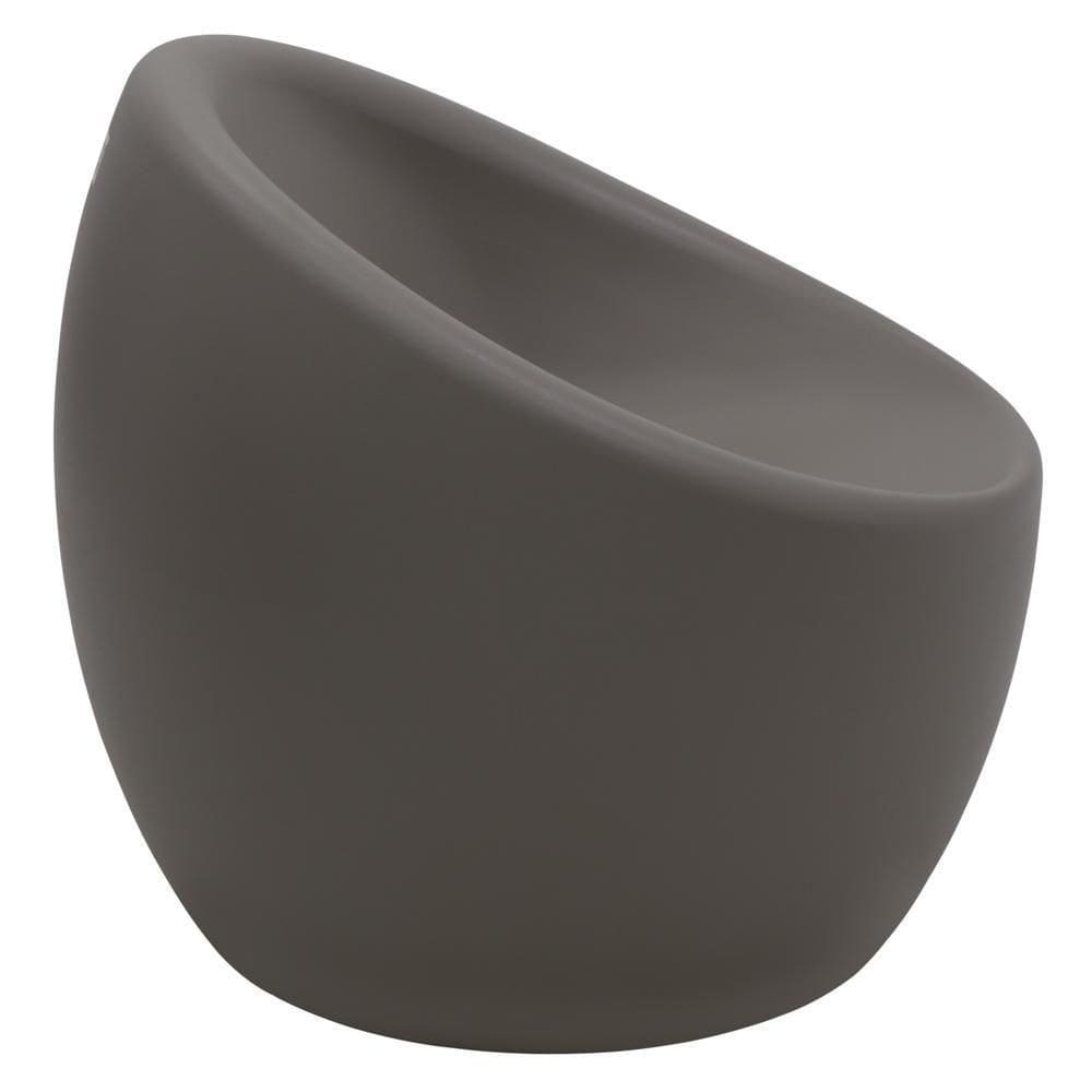 Poltrona Tramontina Oca Em Polietileno Concreto