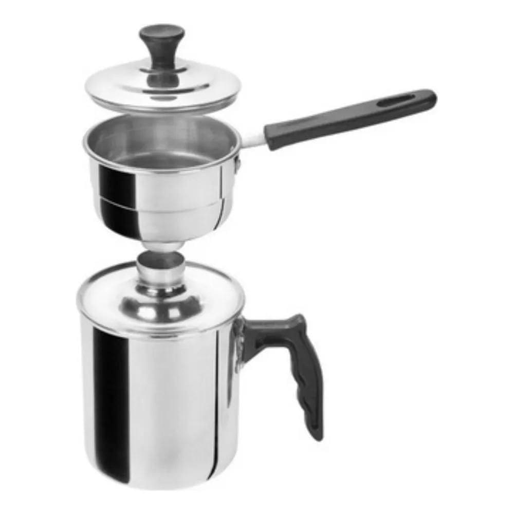 3X Fort Lar Alumínio Cuscuzeiro Individual Mini Tetinha Poli