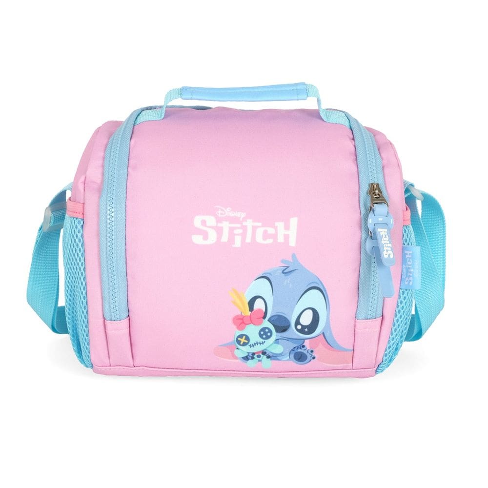 Lancheira Térmica Escolar Stitch Disney Meninas Passeio