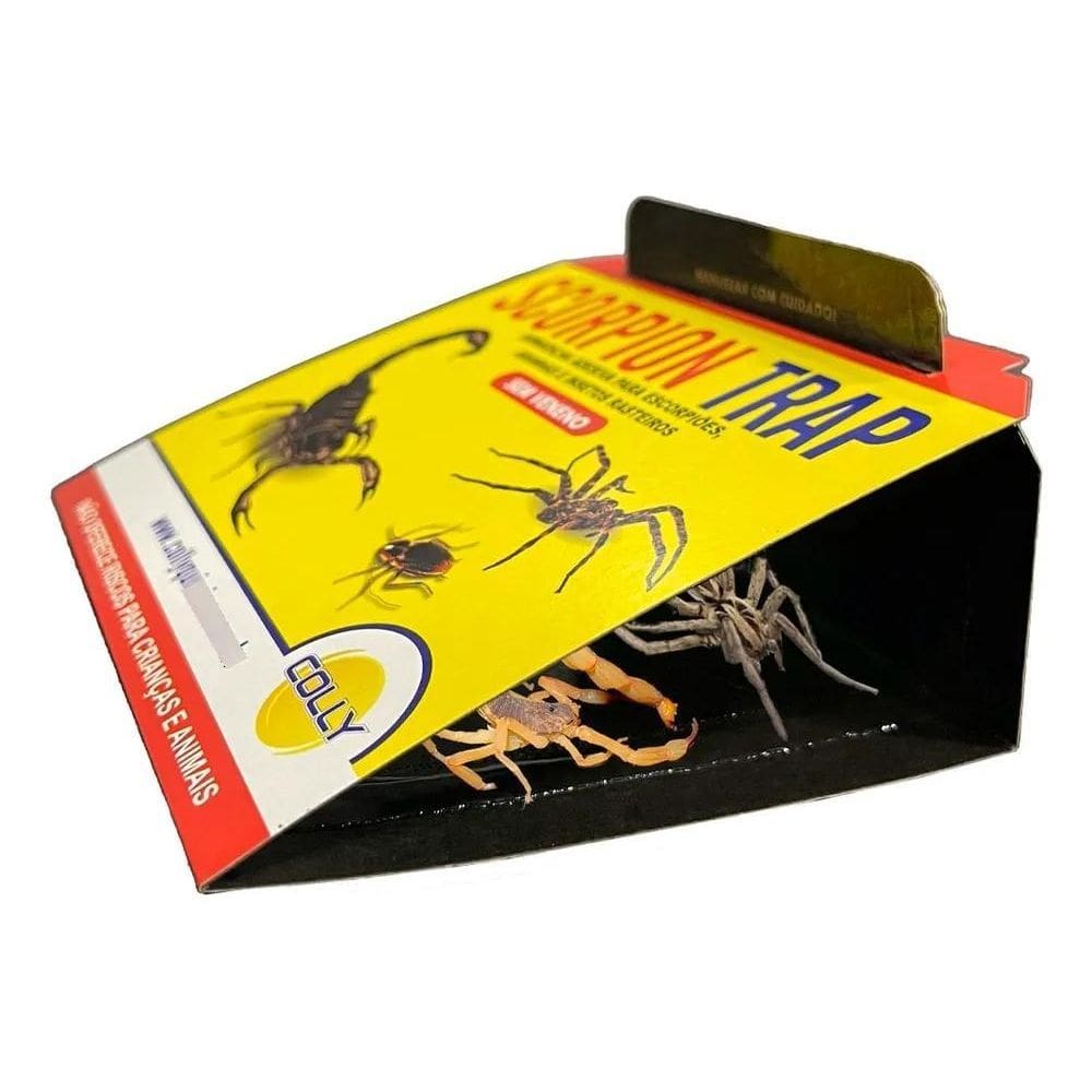 Armadilha Adesiva Escorpião Com 10 Scorpion Trap Colly