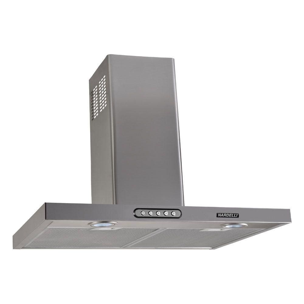 Coifa De Parede 60cm Retangular Duto Slim Nardelli 220V