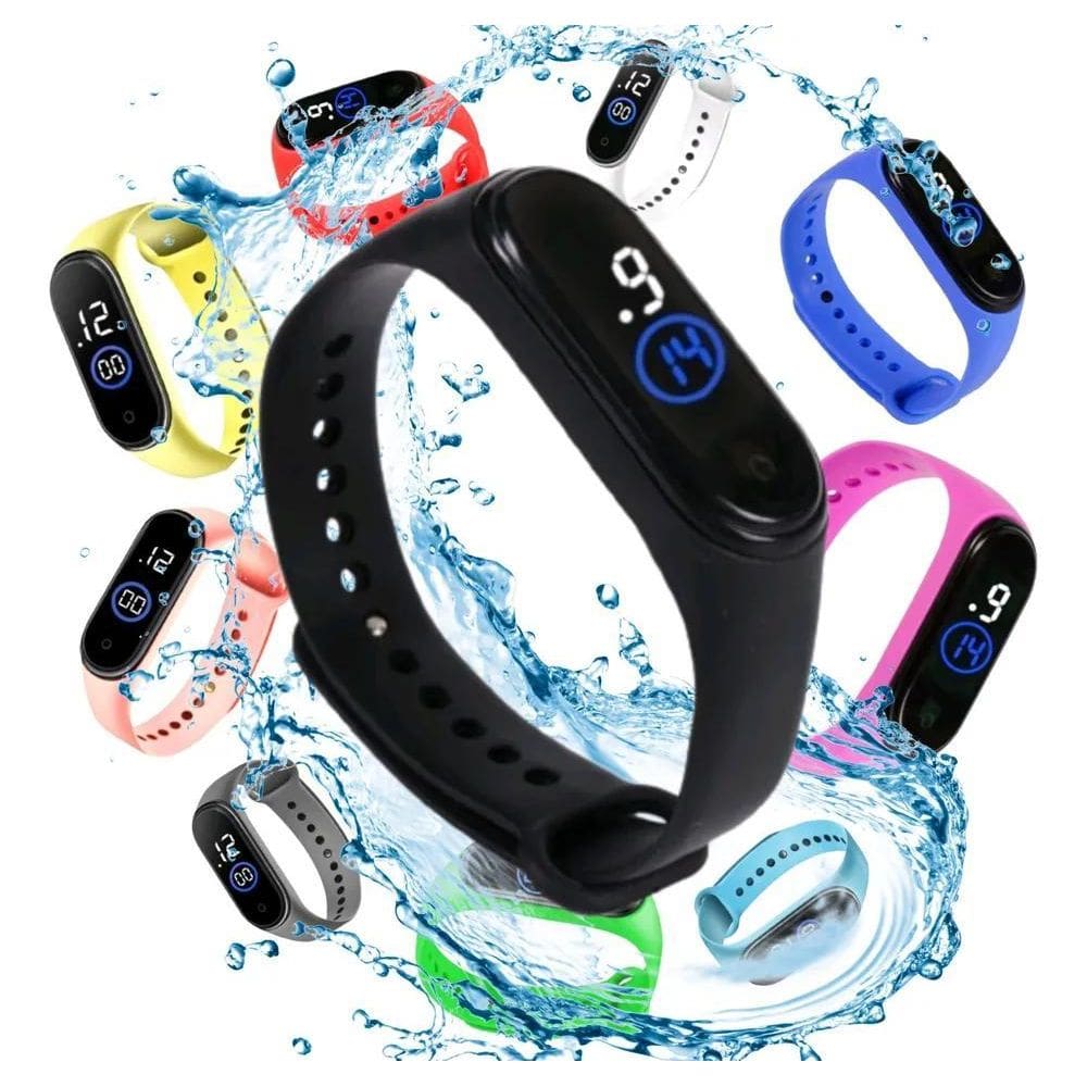 Kit 10 Relógio Digital Led Festa Lembrancinha Re Pre