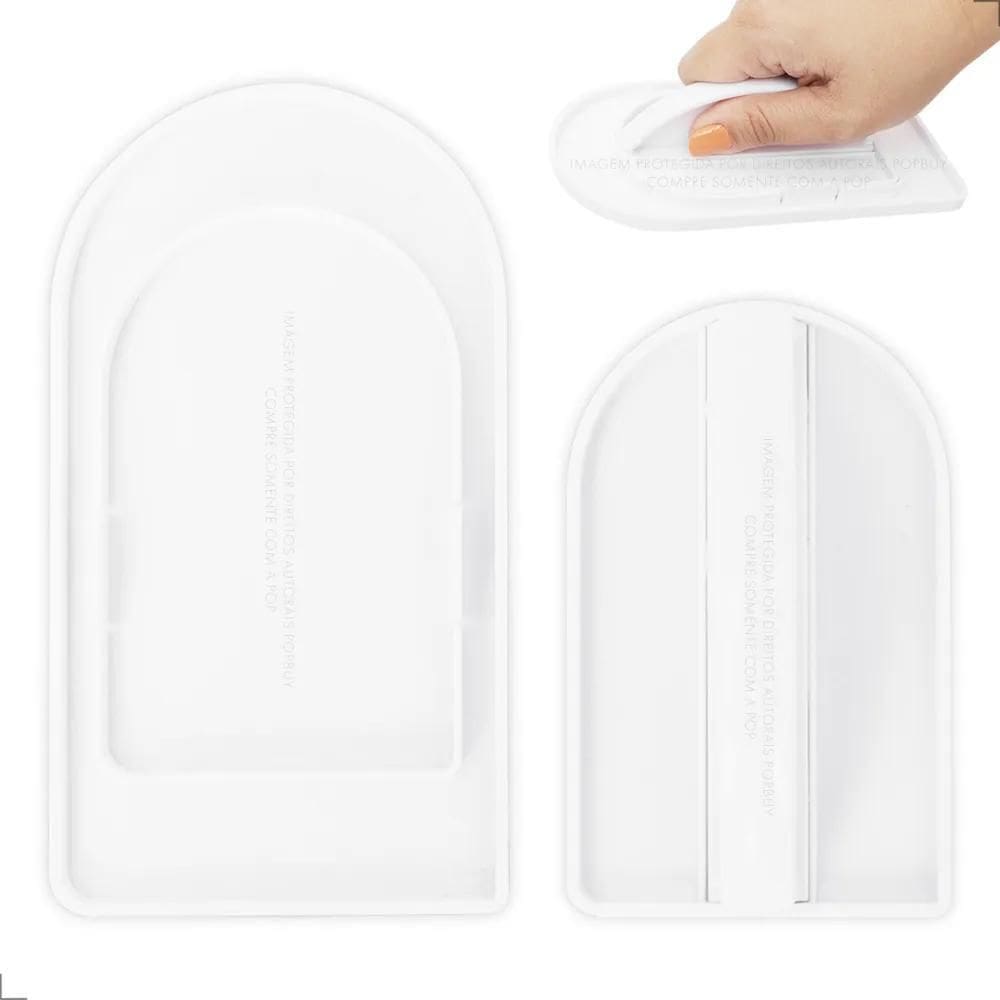 10X Espátula Bolo Alisamento Alisador Pasta Americana