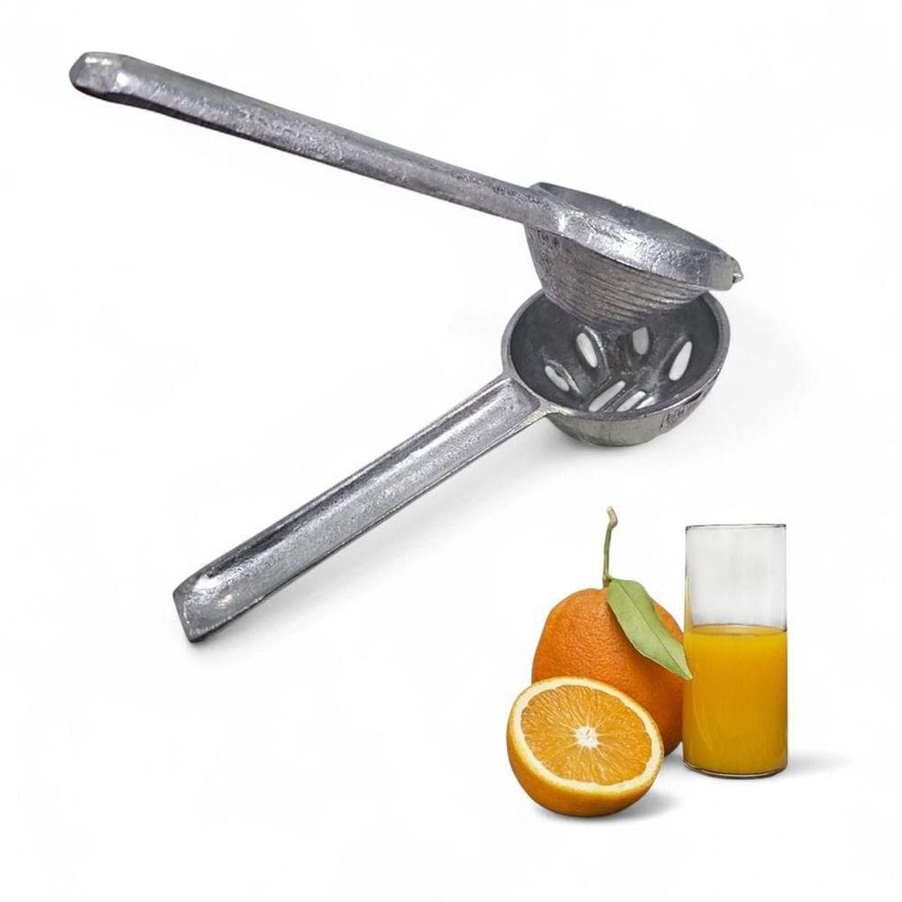 Espremedor De Laranja Grande Manual Limão Siciliano Alumínio