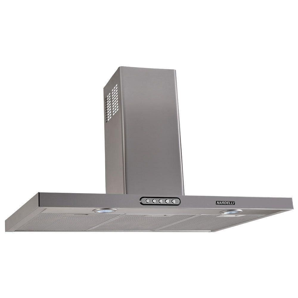 Coifa De Parede 90cm Retangular Duto Slim Nardelli 220V