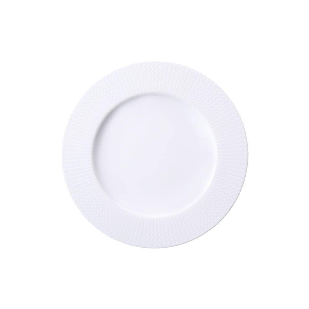 Prato Sobremesa Tramontina Mesh Em Porcelana Decorada 21 Cm