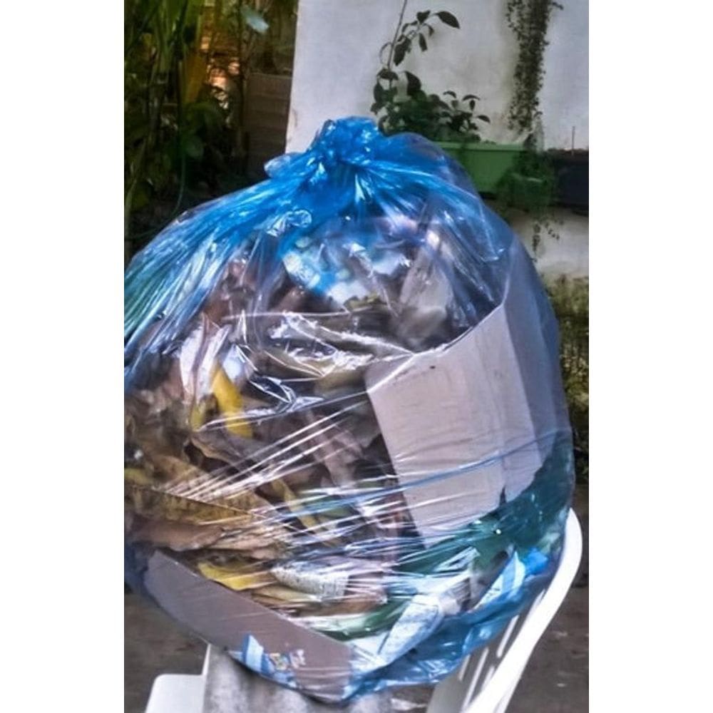 100 Sacos De Lixo 200 Litros Transparente Extra Reforçado