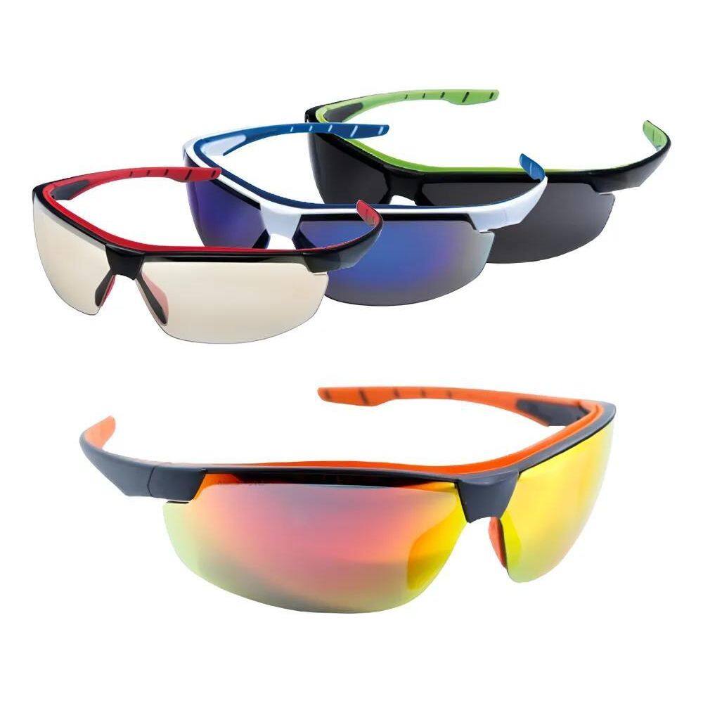 Óculos Steelflex Proteçao Seguranca E Neon In Out Cinza-Escu