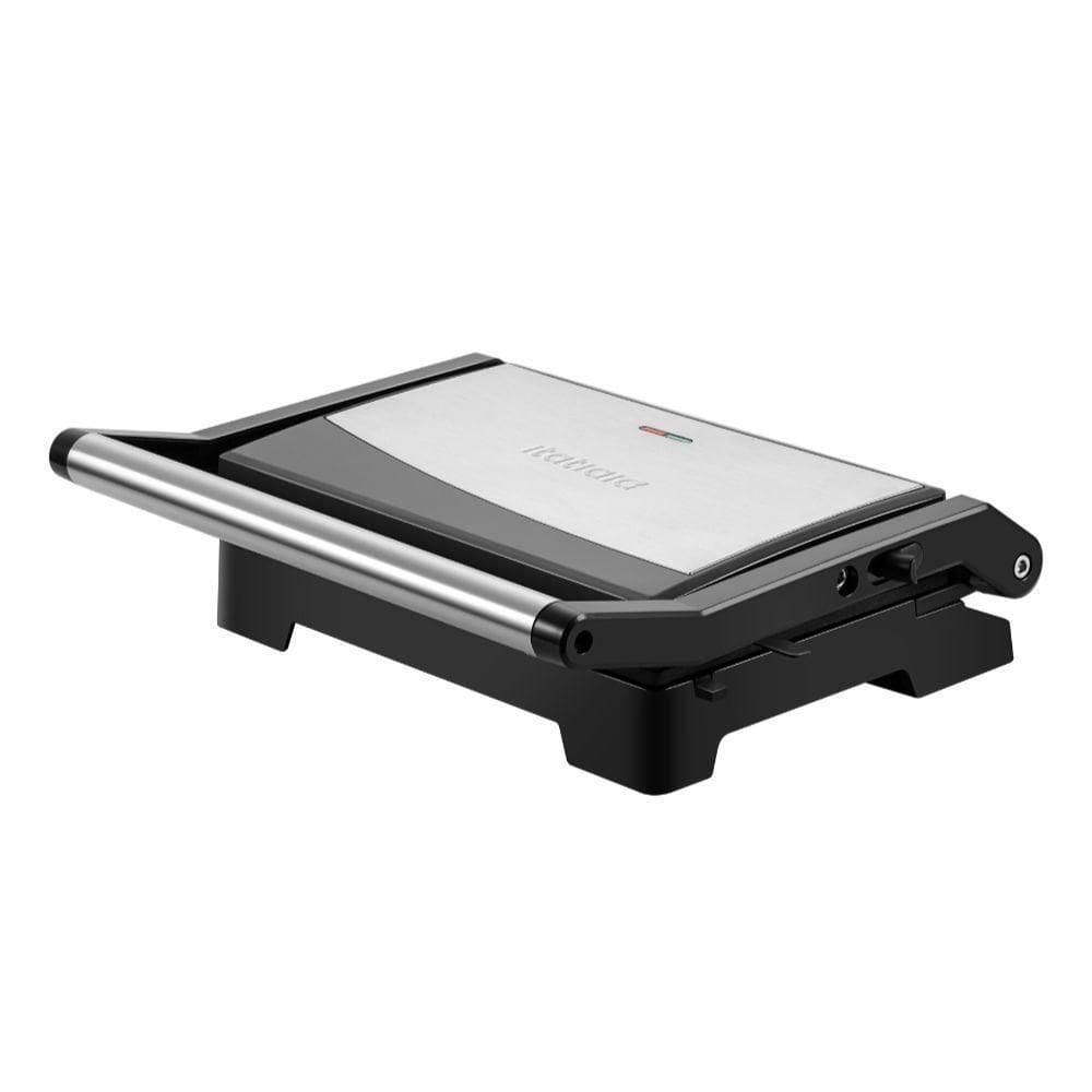 Sanduíche De Grill Elétrico Itatiaia Essencial Inox 1000W 22