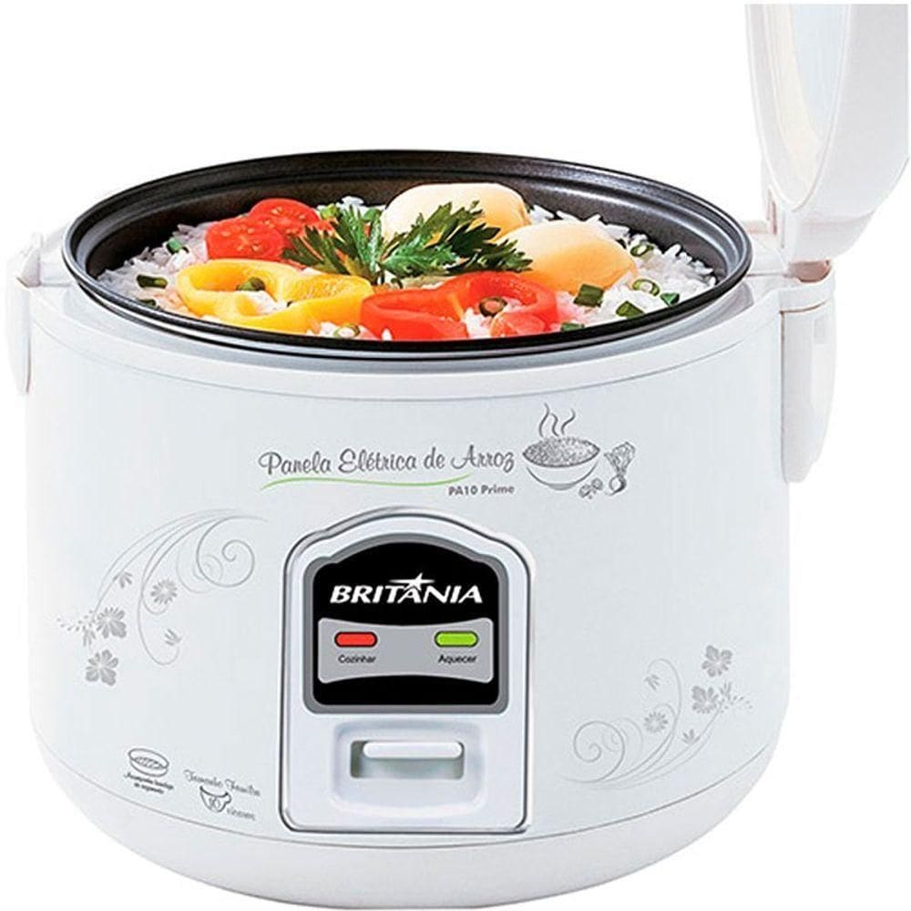 Panela Elétrica De Arroz Pa10 Britânia Branco 220v