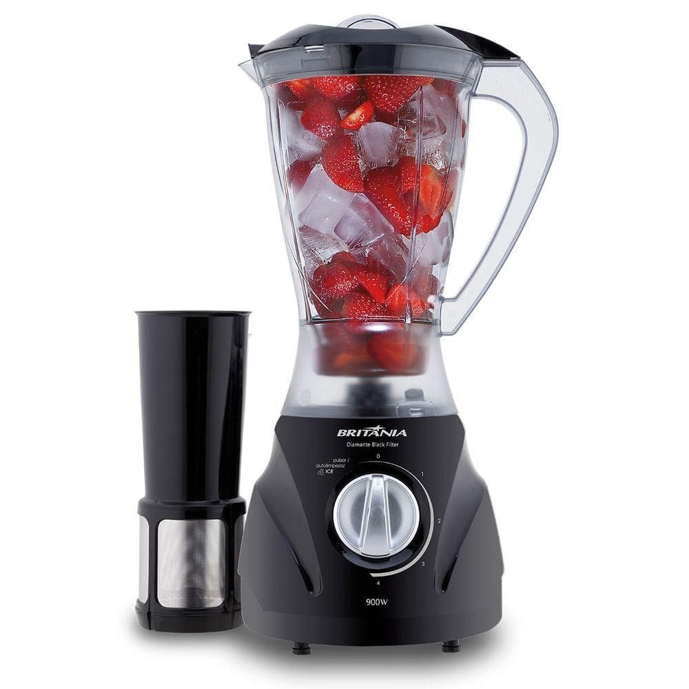 Liquidificador Britânia Diamante Black Filter 110V