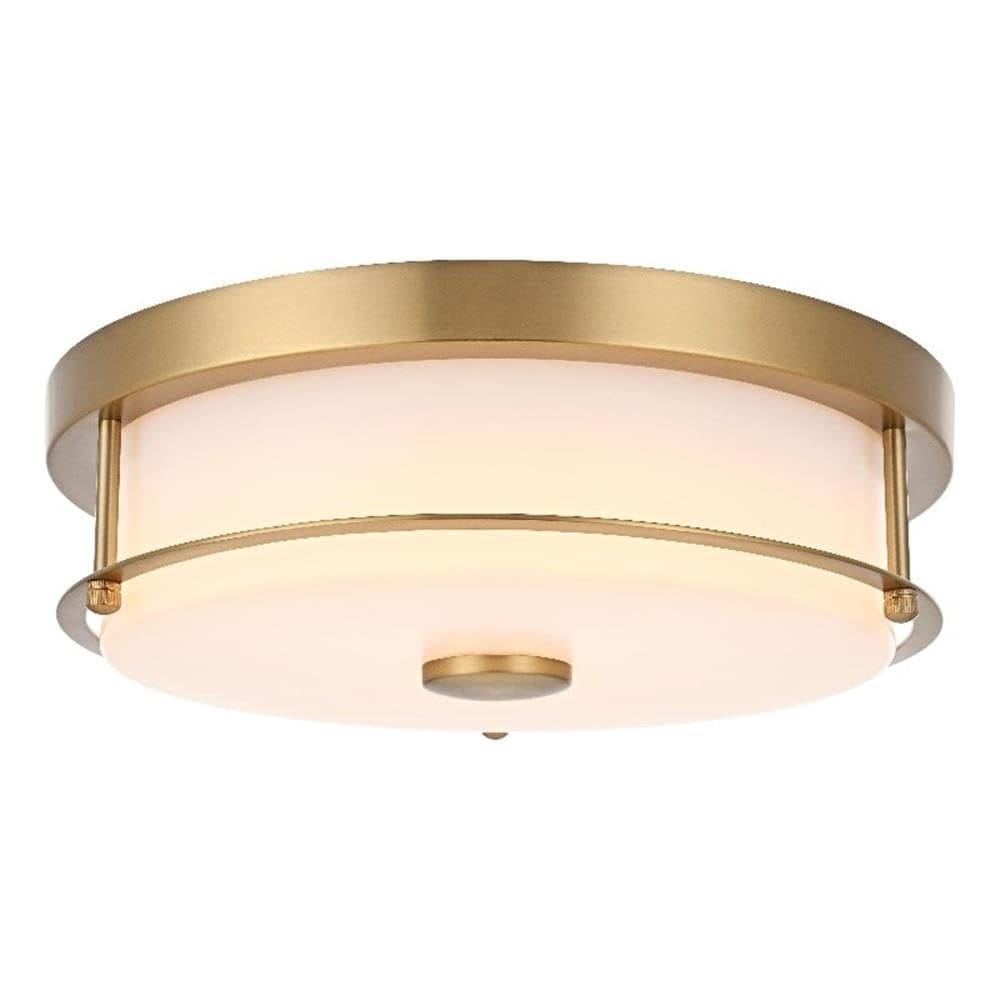 Luminária Living District Kolson 12” LED Satin Gold