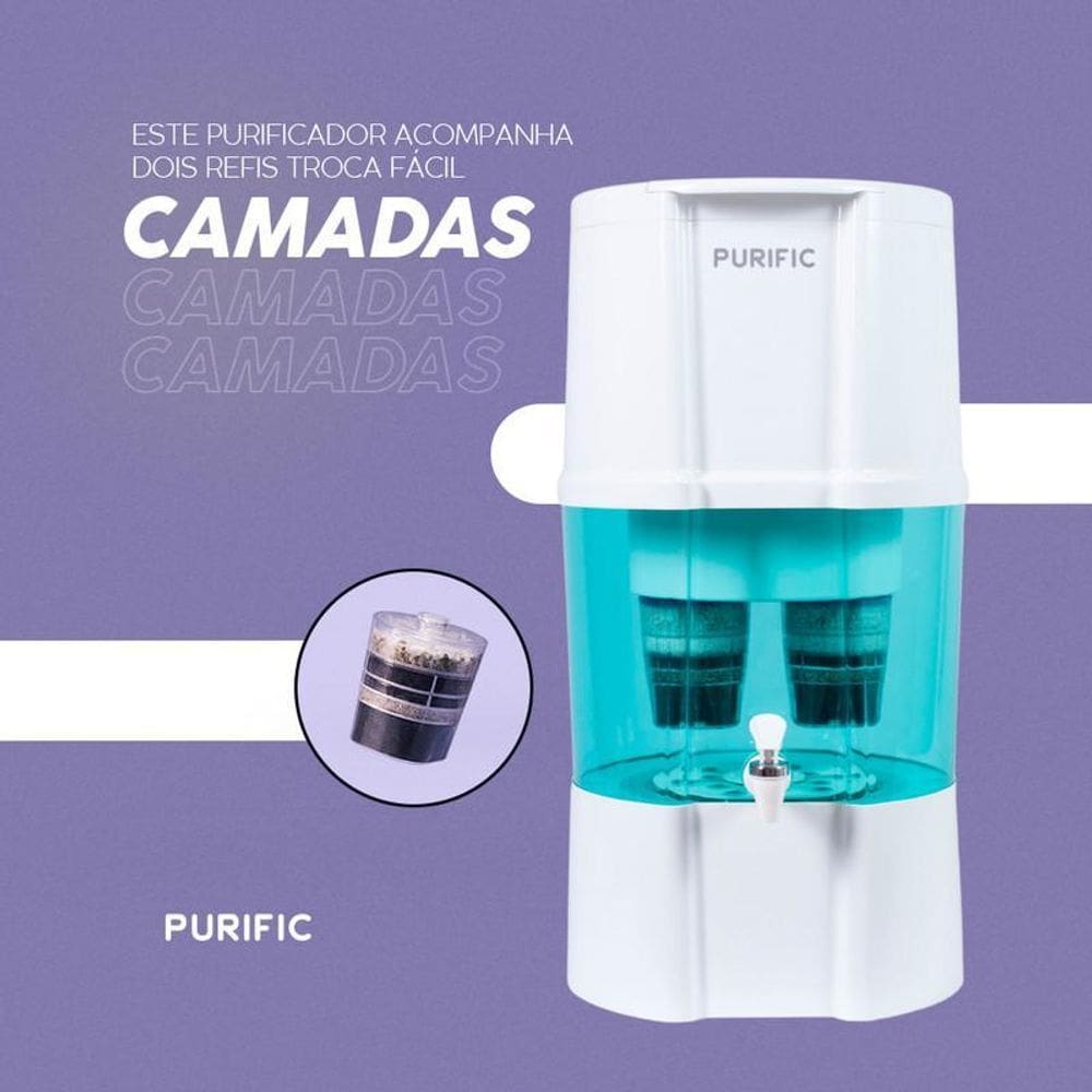 Purifc 20 Verde Refil Camadas