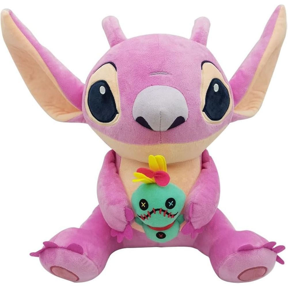 Pelúcia Angel E Scrump 33 Cm Stitch Disney Fun - F0148