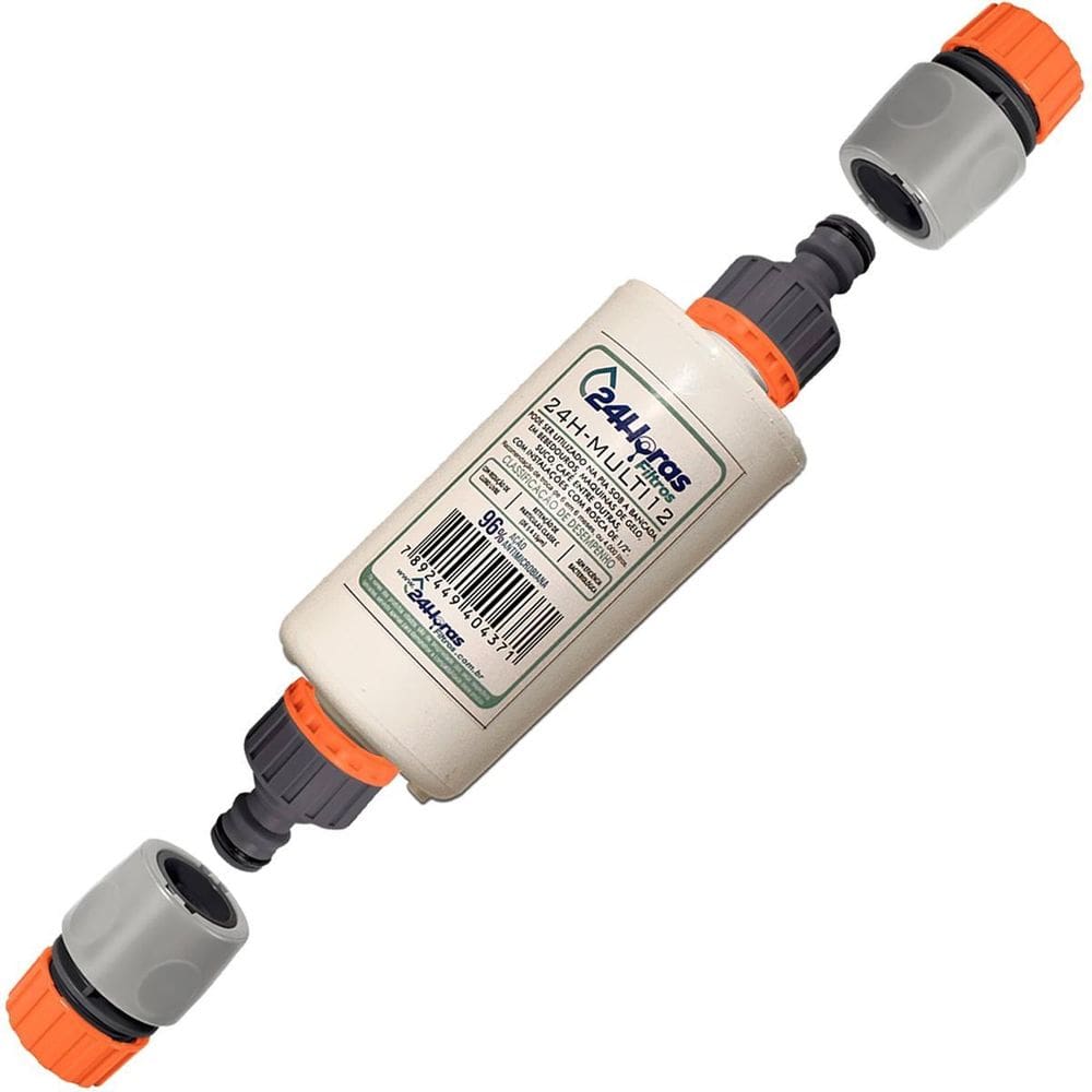 Filtro Água Universal Mangueira Jardim Pet Plantas Refil