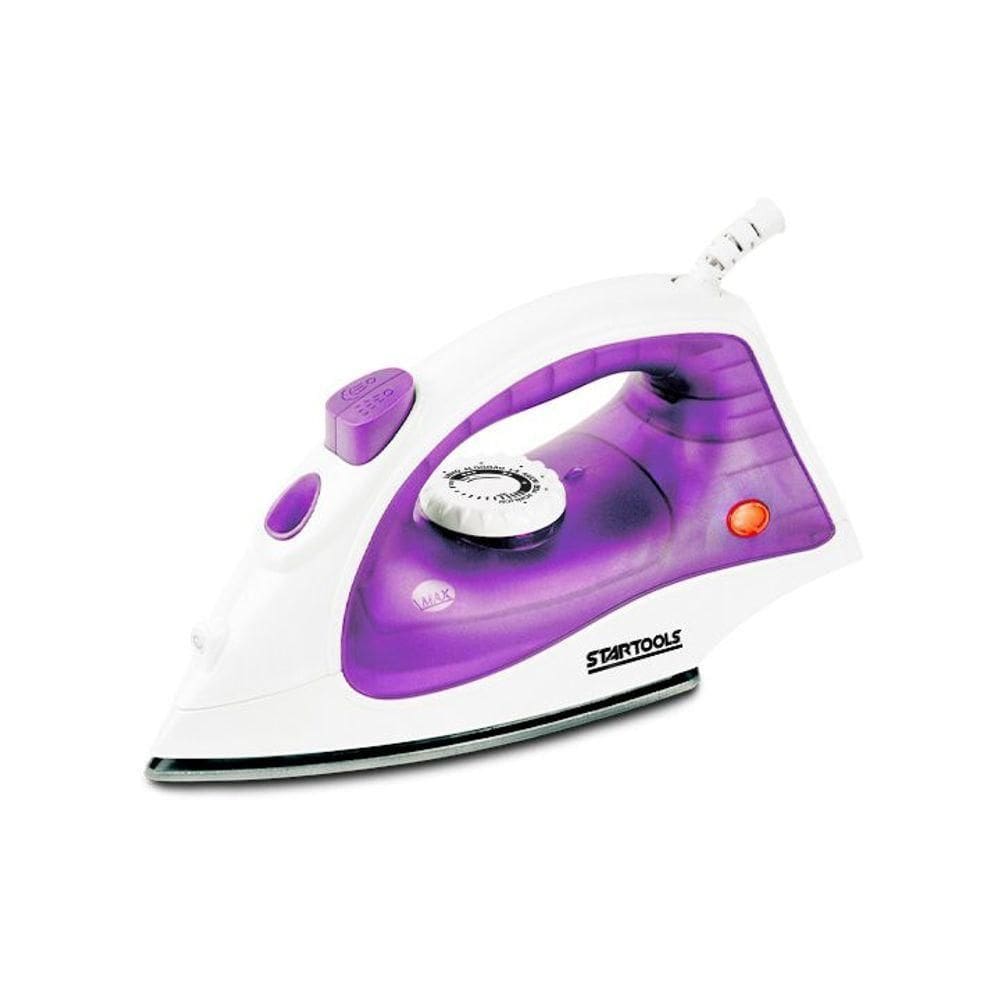 Ferro De Passar A Vapor Premium 110V - Roxo