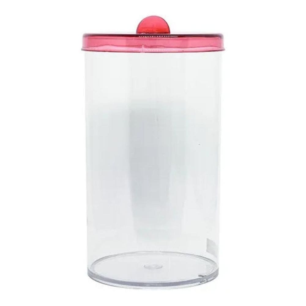 Pote Plastico Com Tampa Para Abaixador De Lingua