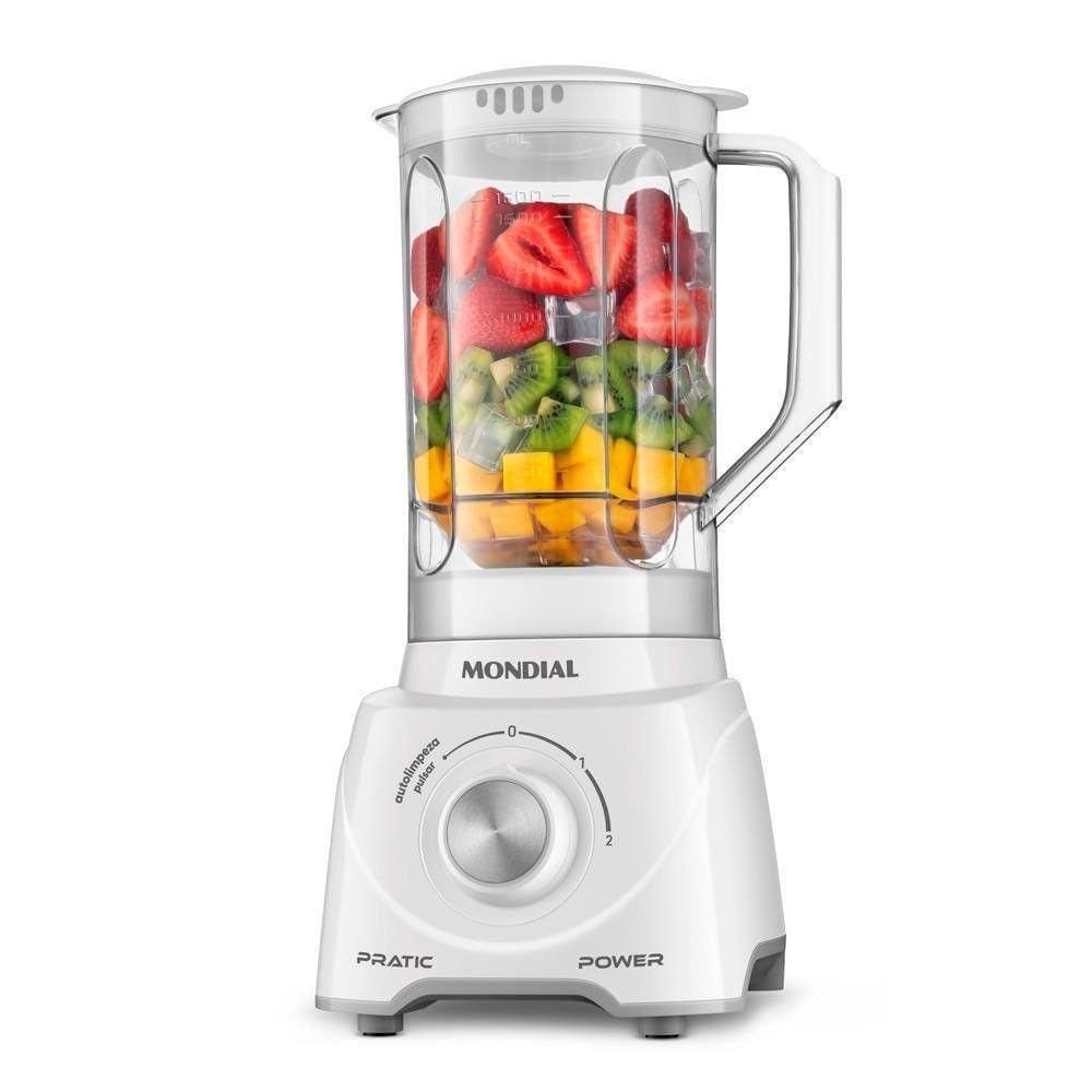 Liquidificador Pratic Power L-97-w Mondial Branco 220V