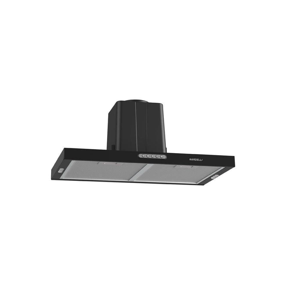 Depurador Nardelli Compact New Embutir Black 60 Cm Preto 110V