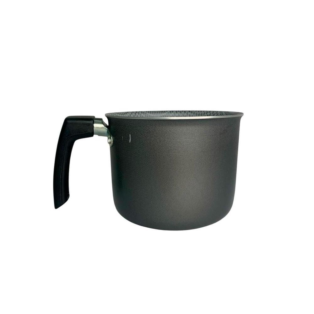 Caneca Fervedor Alegrete Leiteira Cinza 12Cm