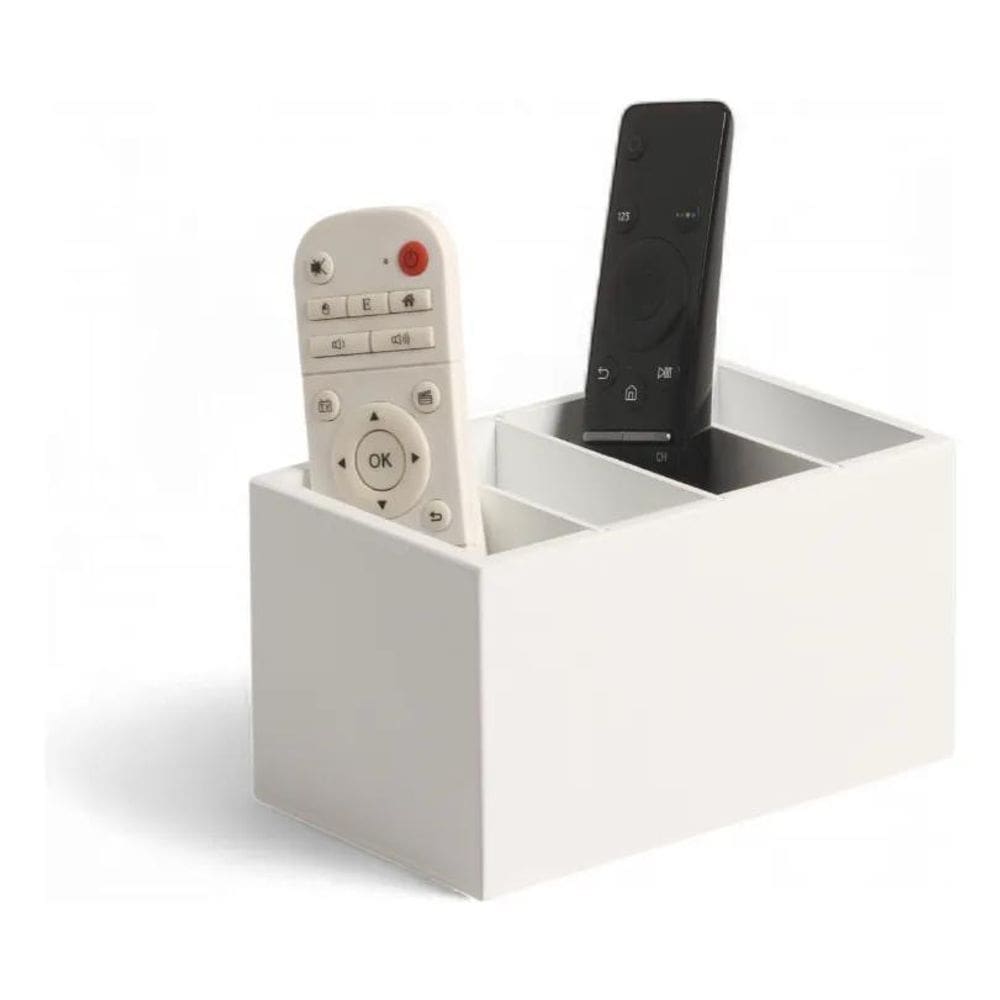 10X Porta Controle Remoto Decorativo Mdf Cabeceira Madeira