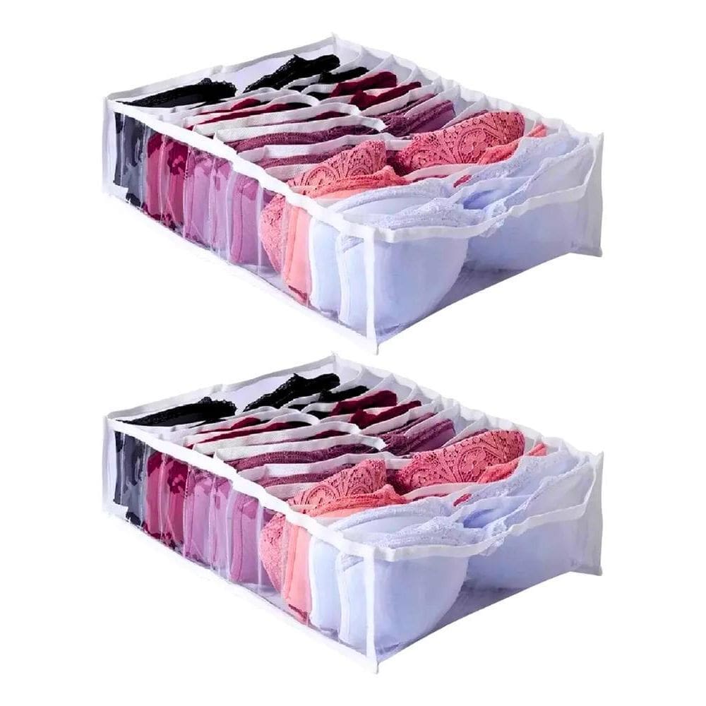 2X Kit 2 Colmeia Organizadora De Sutia, Rasteirinha, Chinelo