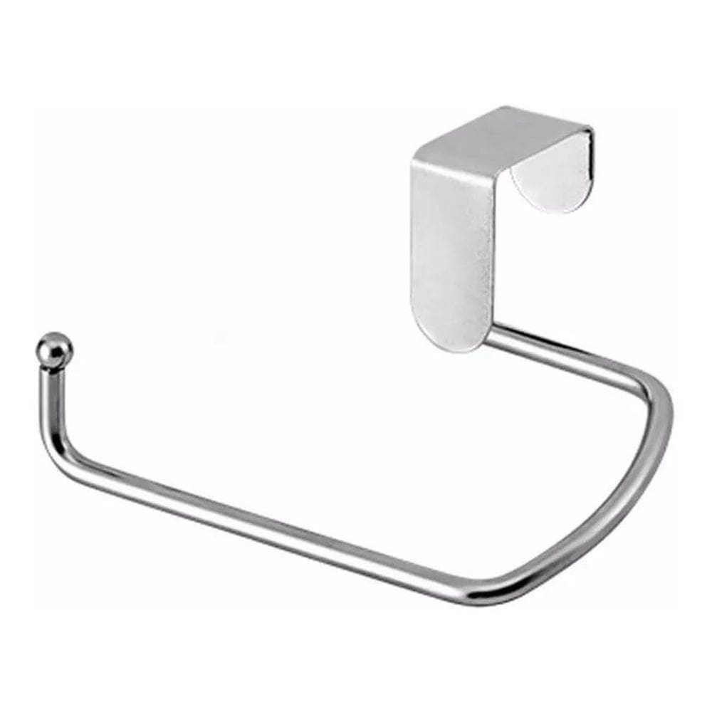 Suporte Para Papel Higiênico Fixação Sem Furo De Encaixe Cor