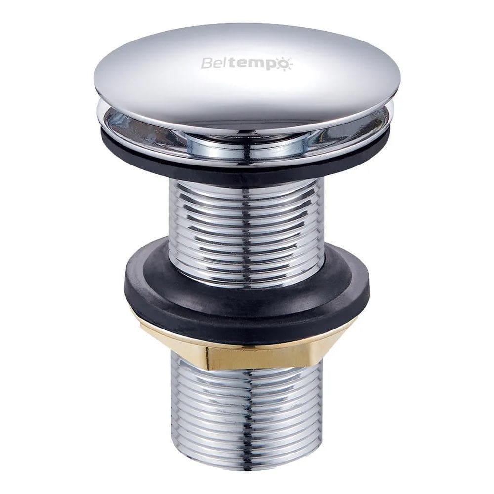 Válvula Click 7/8 Ralo Para Cuba Pia Banheiro Metal Cromada