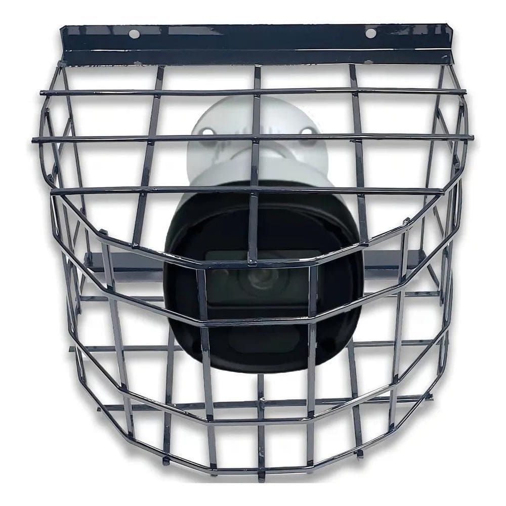 Grade De Proteção Redonda Preta Para Camera De Segurança