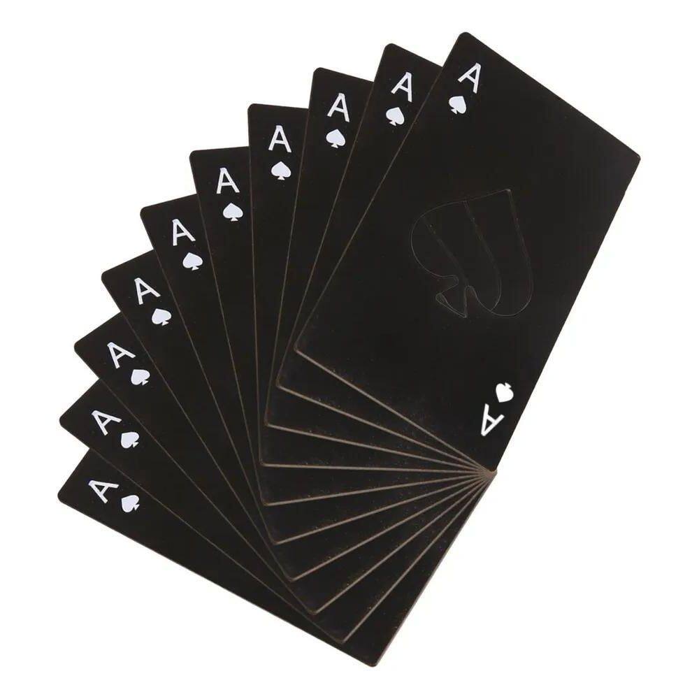 10X Kit 10 Abridor Garrafa Cerveja Carta Baralho As Espadas