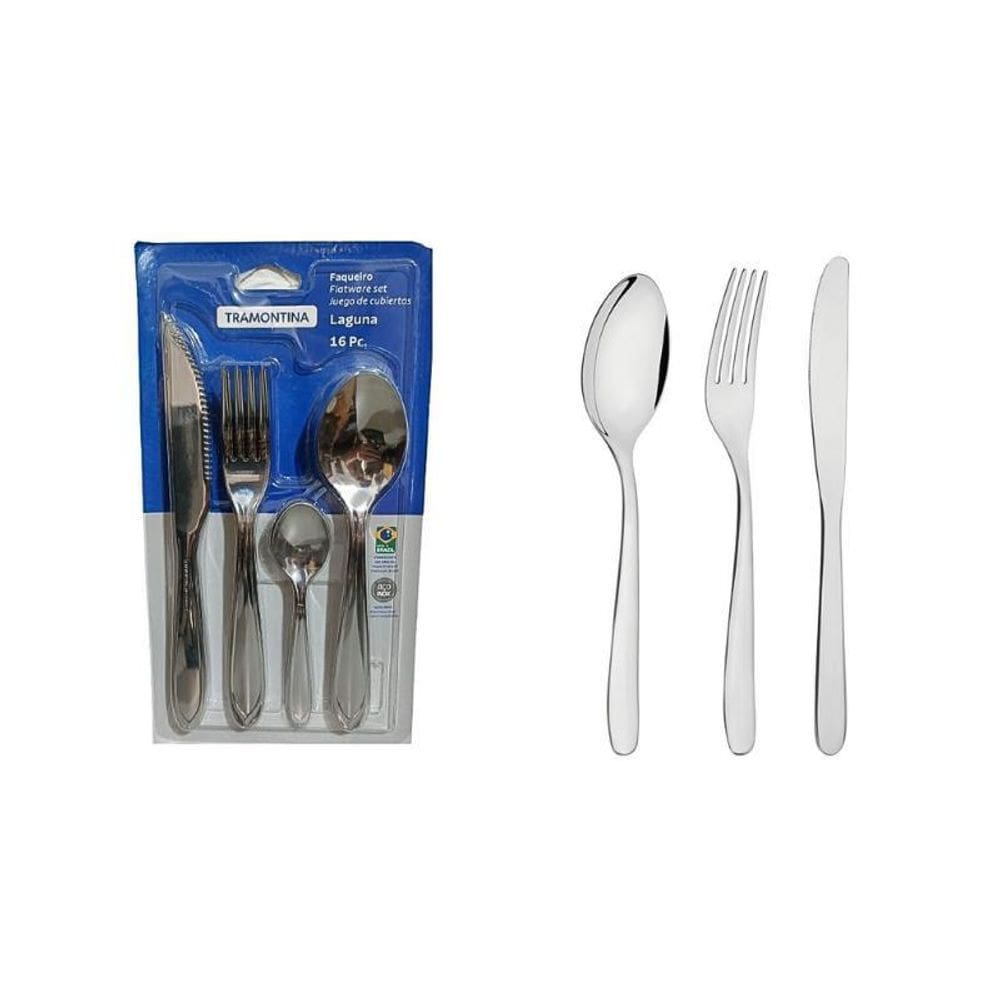 Faqueiro Tramontina Laguna Em Aço Inox Com Facas