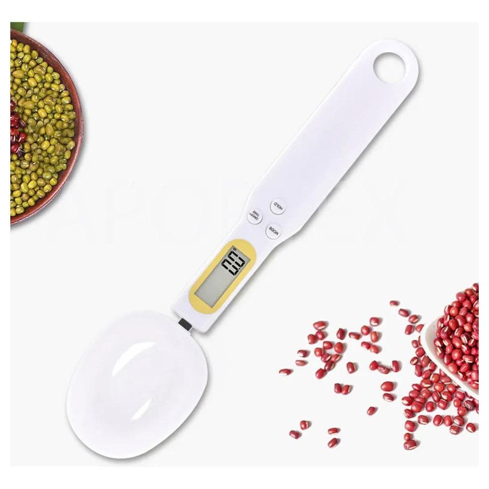 2X Colher Medida Balança Digital Eletrônica Cozinha Até 500G