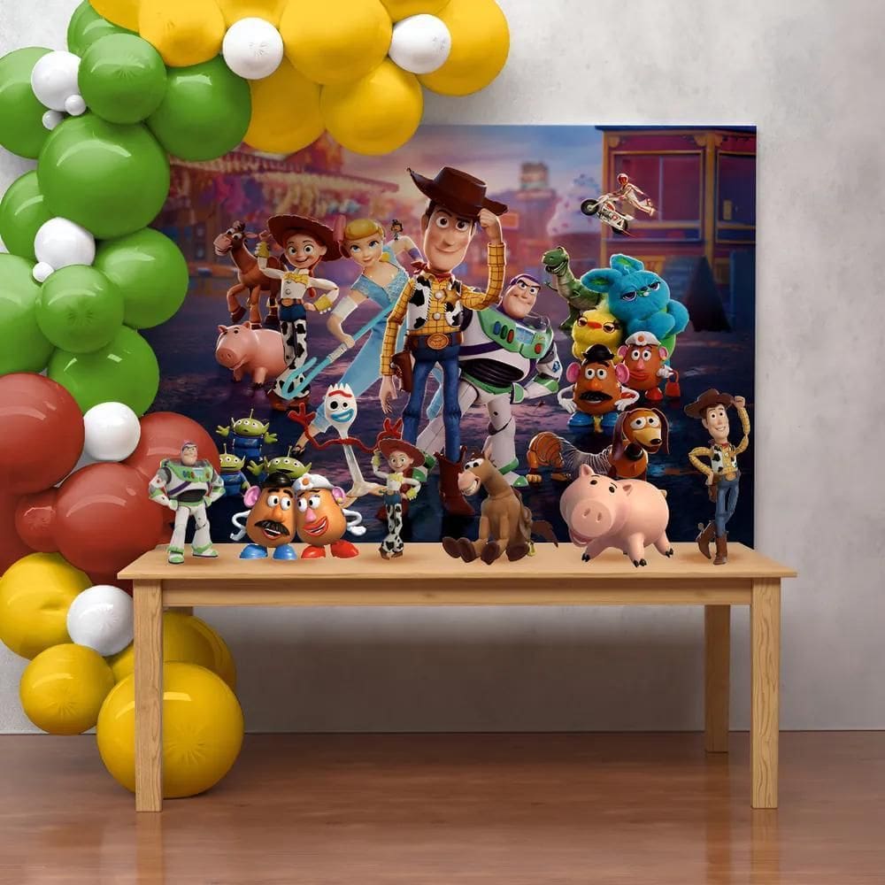 Kit Festa Aniversário Decoração Vári Toy Story