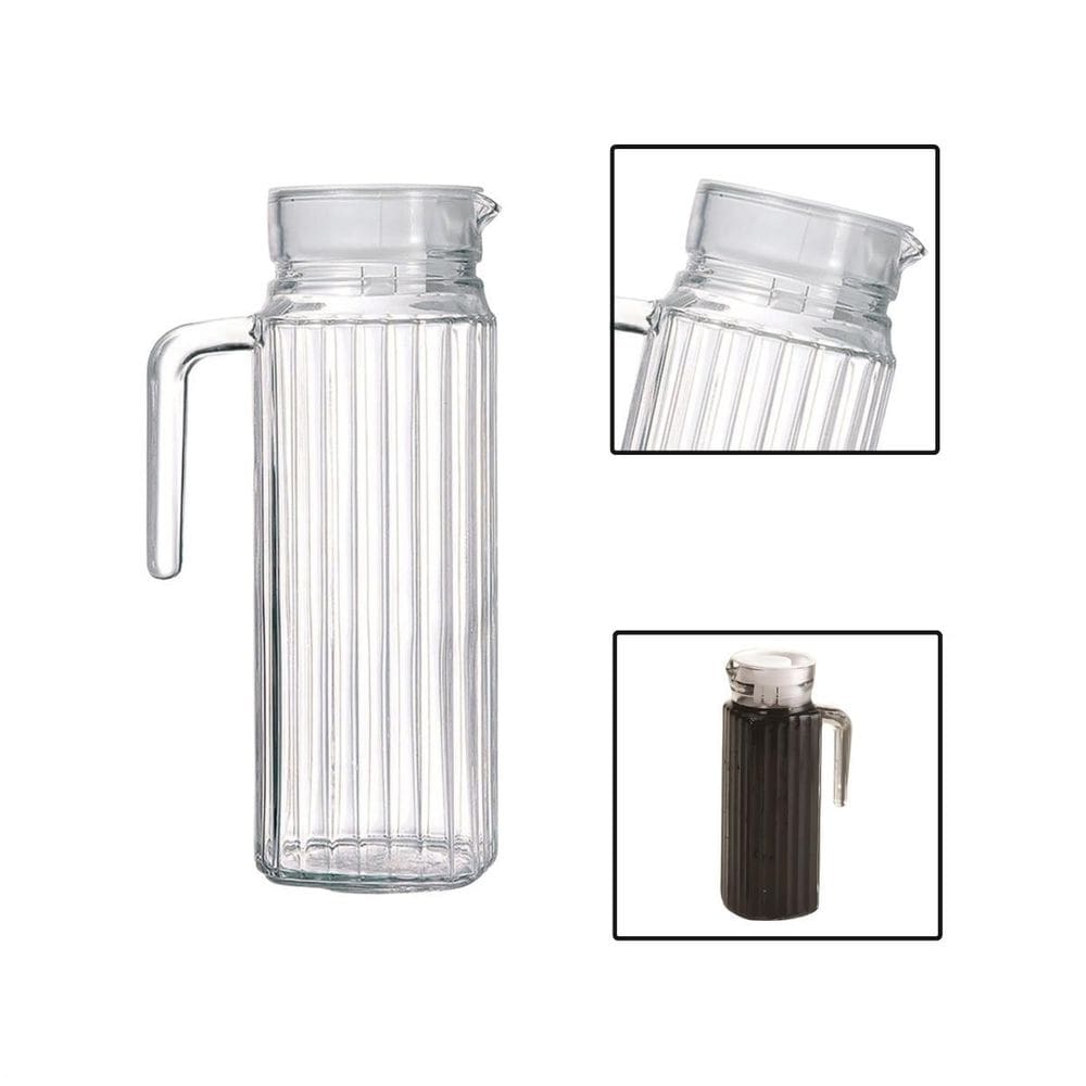 Jarra De Vidro Riviera 950Ml Água Sucos Chás E Drinks