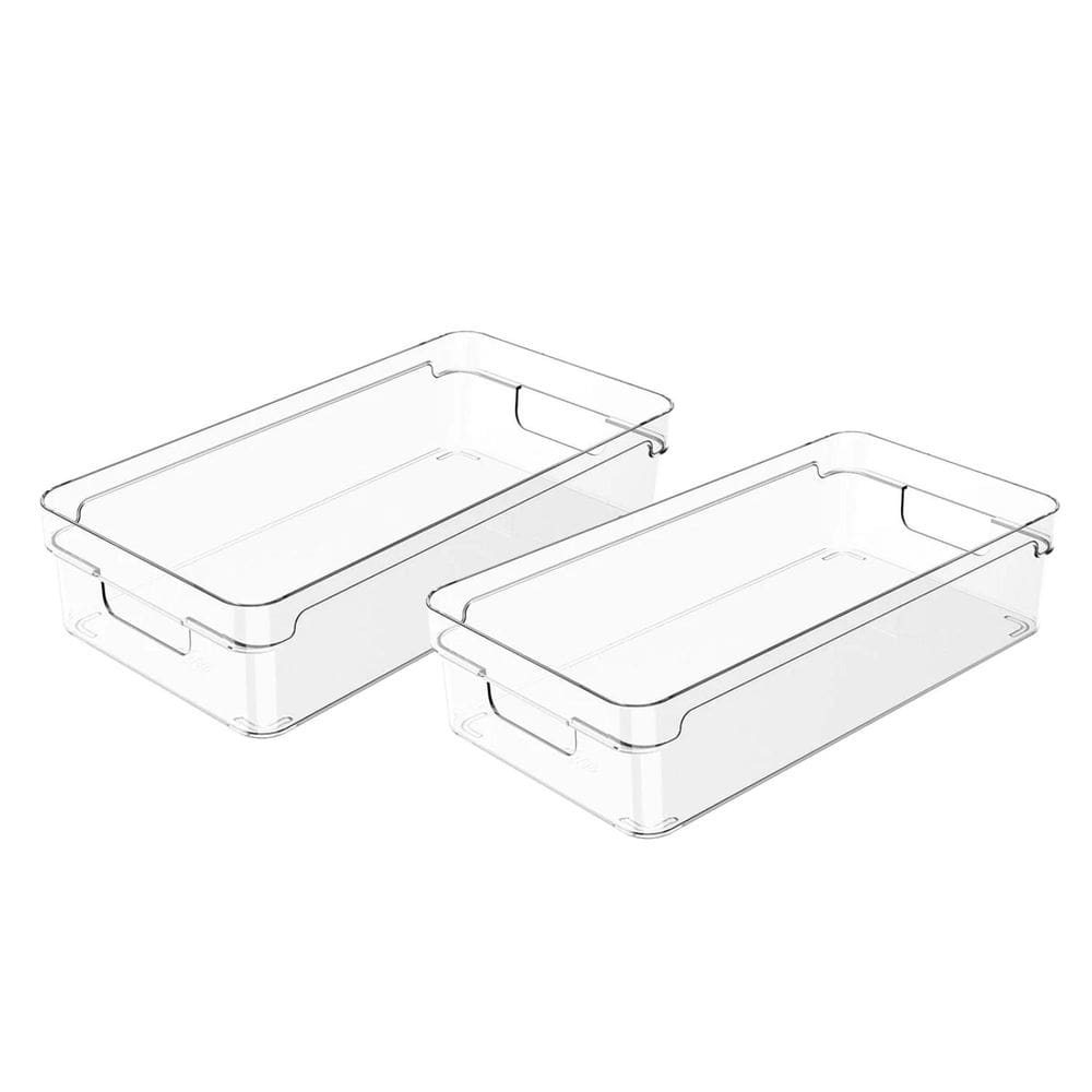 Kit 2 Organizador Gaveta Dispensa Modular 30Cm Multiuso Ou