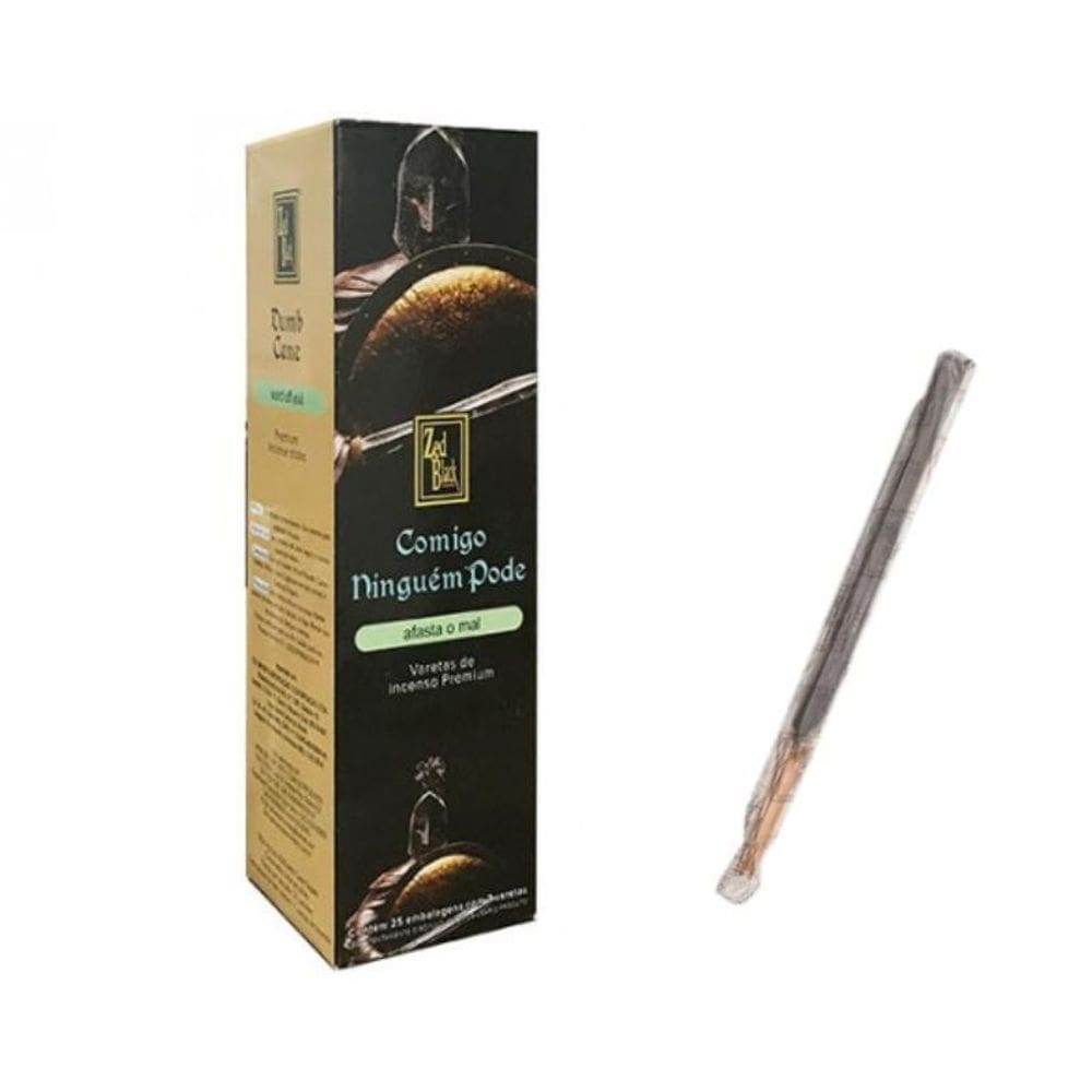 Caixa Incenso Comigo Ninguém Pode 25 Embalagens 175 Varetas