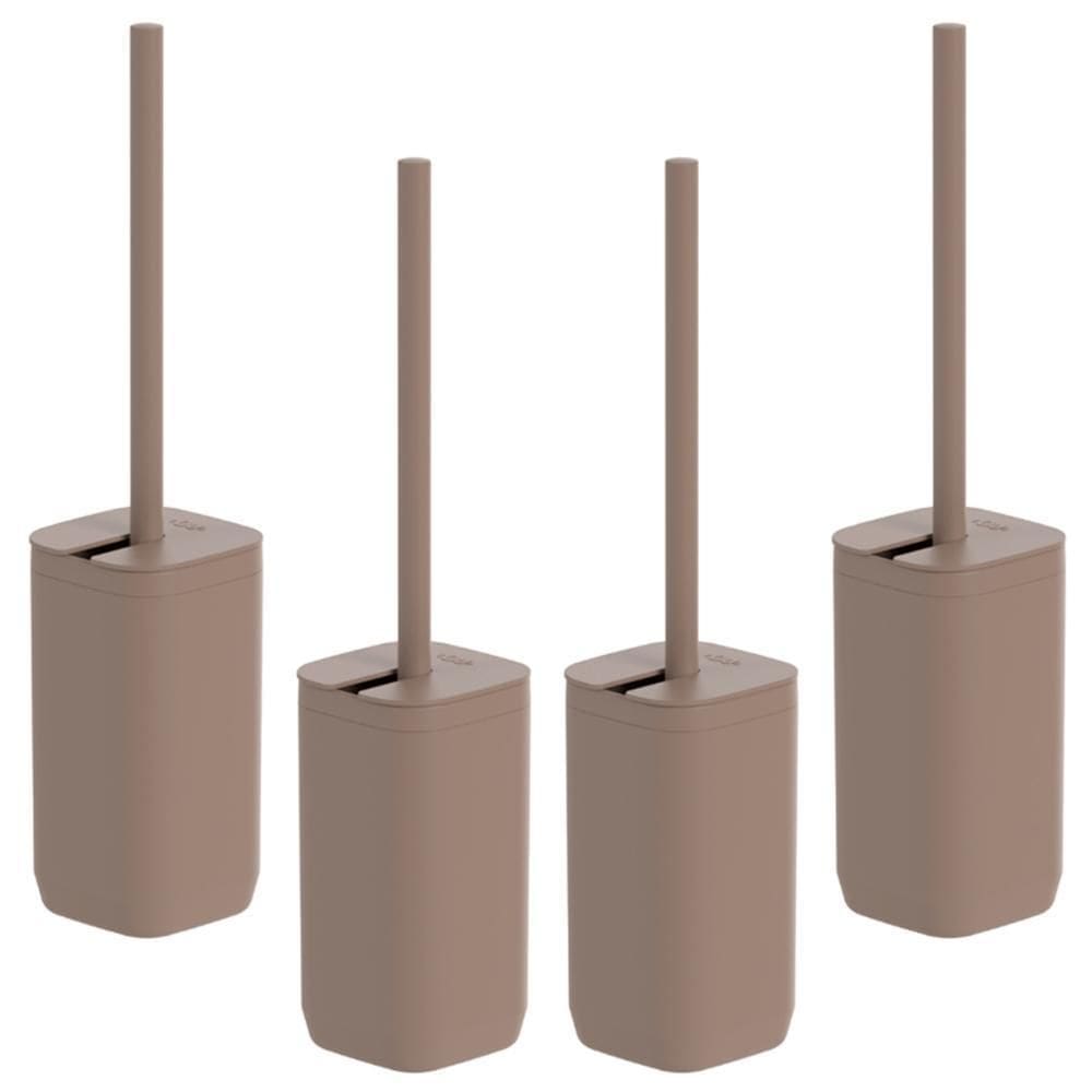 4X Escova De Vaso Sanitario Privada Banheiro Ou Marrom