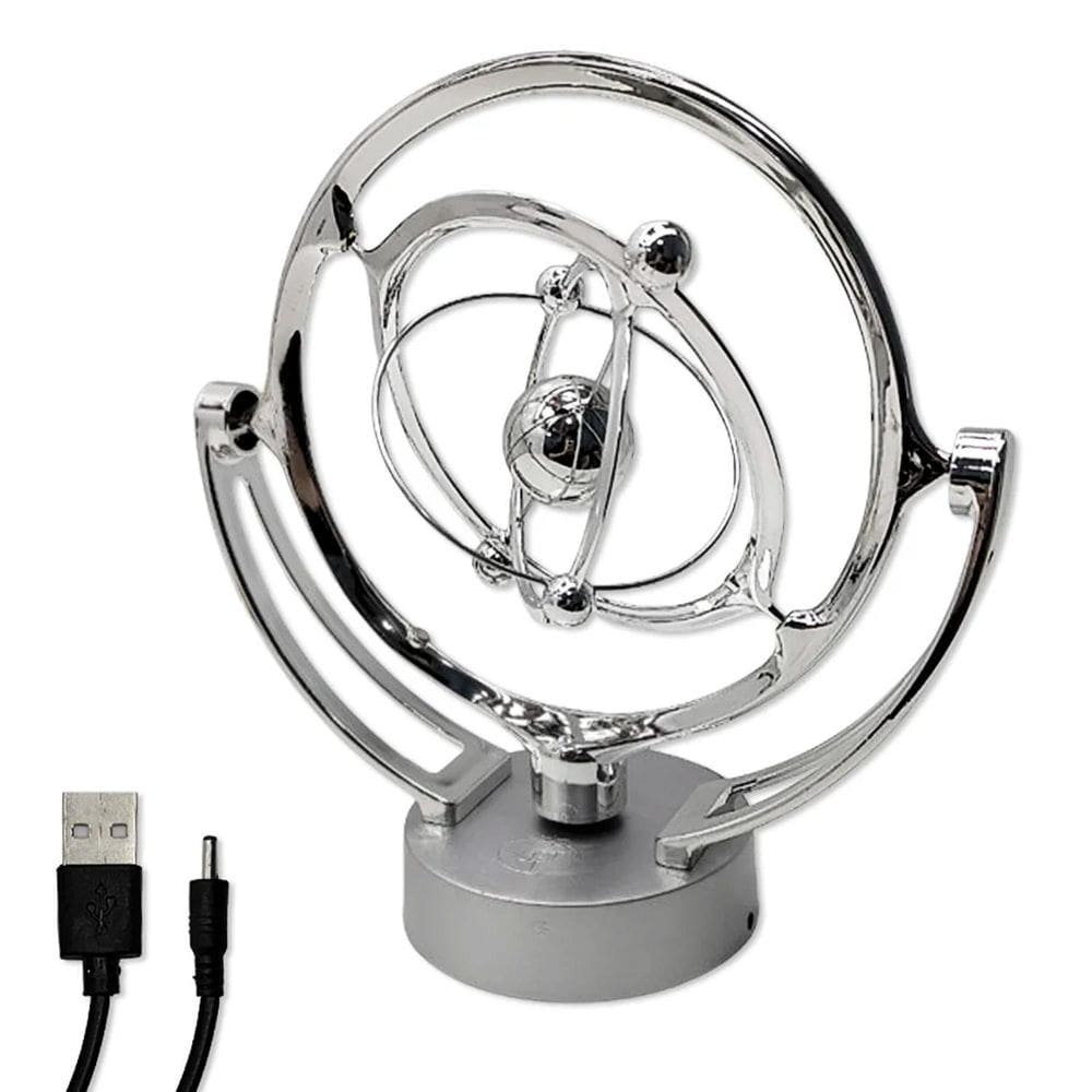 Pendulo Newton Orbital Cinético Usb Movimento Perpetuo