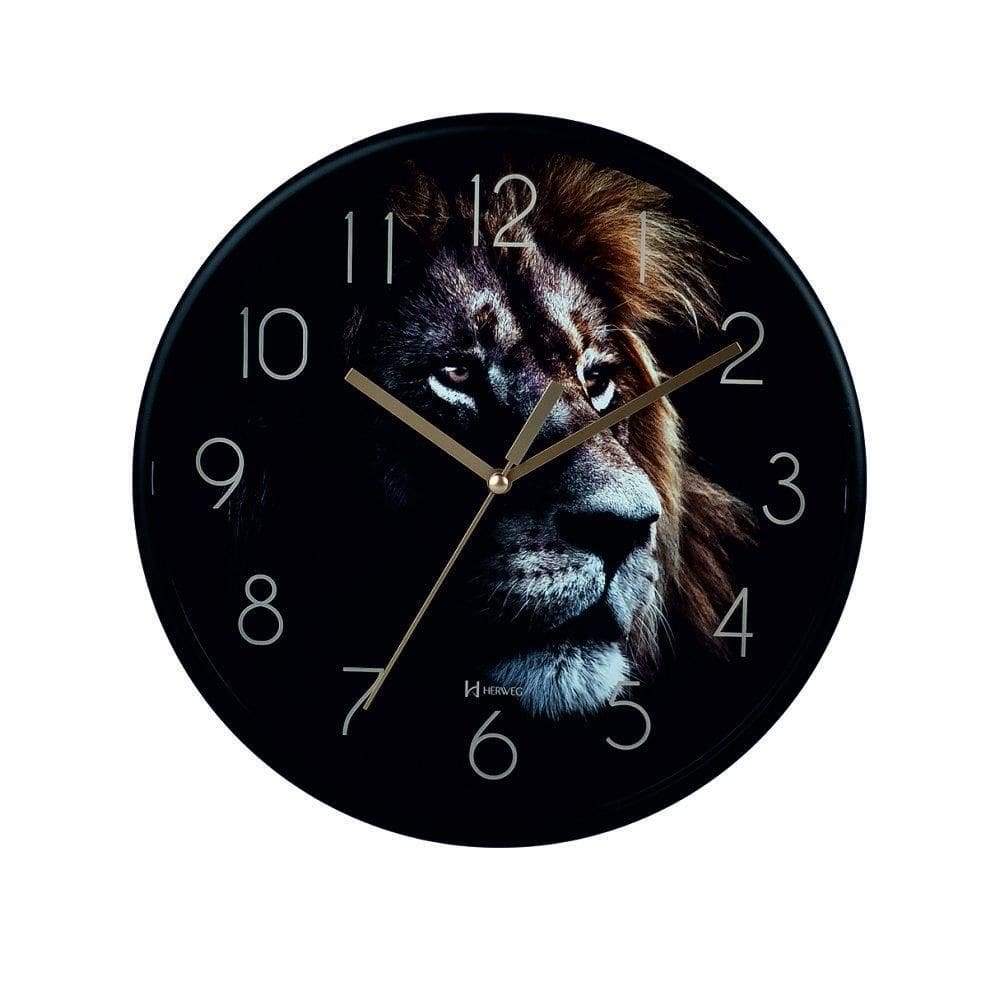Relógio De Parede Leão Herweg 660144