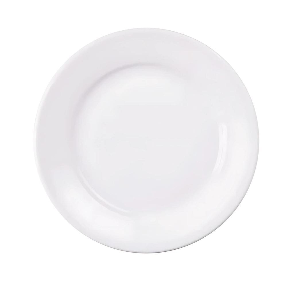 Prato Sobremesa Tramontina 18Cm Branco Restaurante Buffet