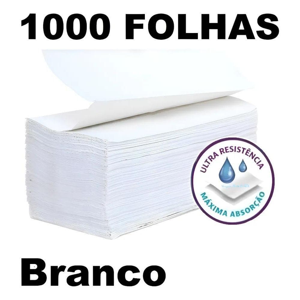 5X Divino Papel Toalha Interfolhado Papel Branco Para Seca