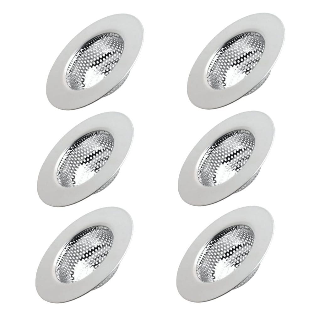 Ralinho Para Pia Cozinha Com Borda Inox Cromado 9Cm 06 Un