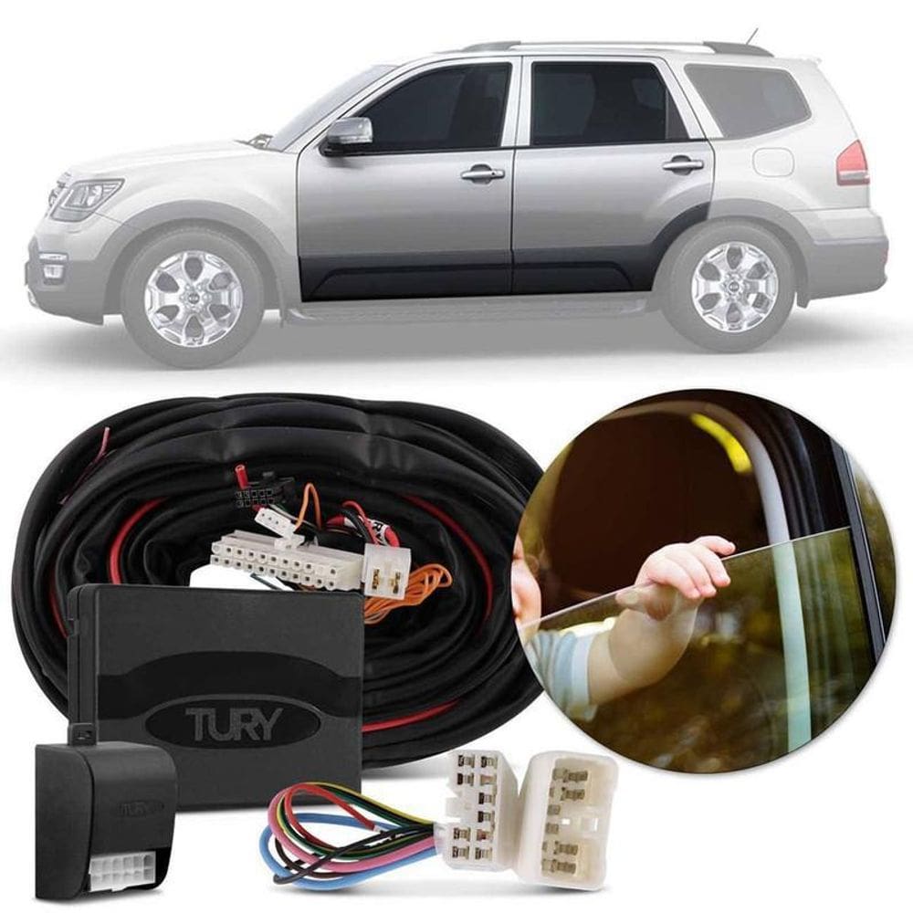 Modulo De Vidro Elétrico Tury - Pro 4.61 Long R - Kia Mohave
