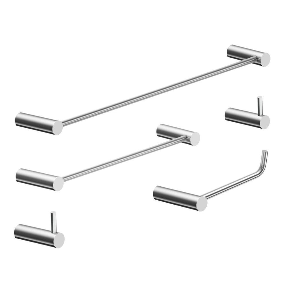 Kit Acessórios Banheiro 5 Peças Escovado Orion 2070Or